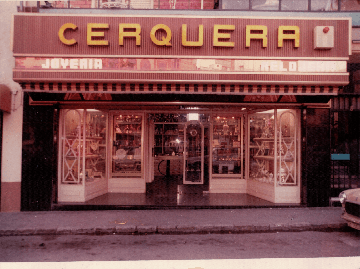 Fachada histórica de Joyería Cerquera